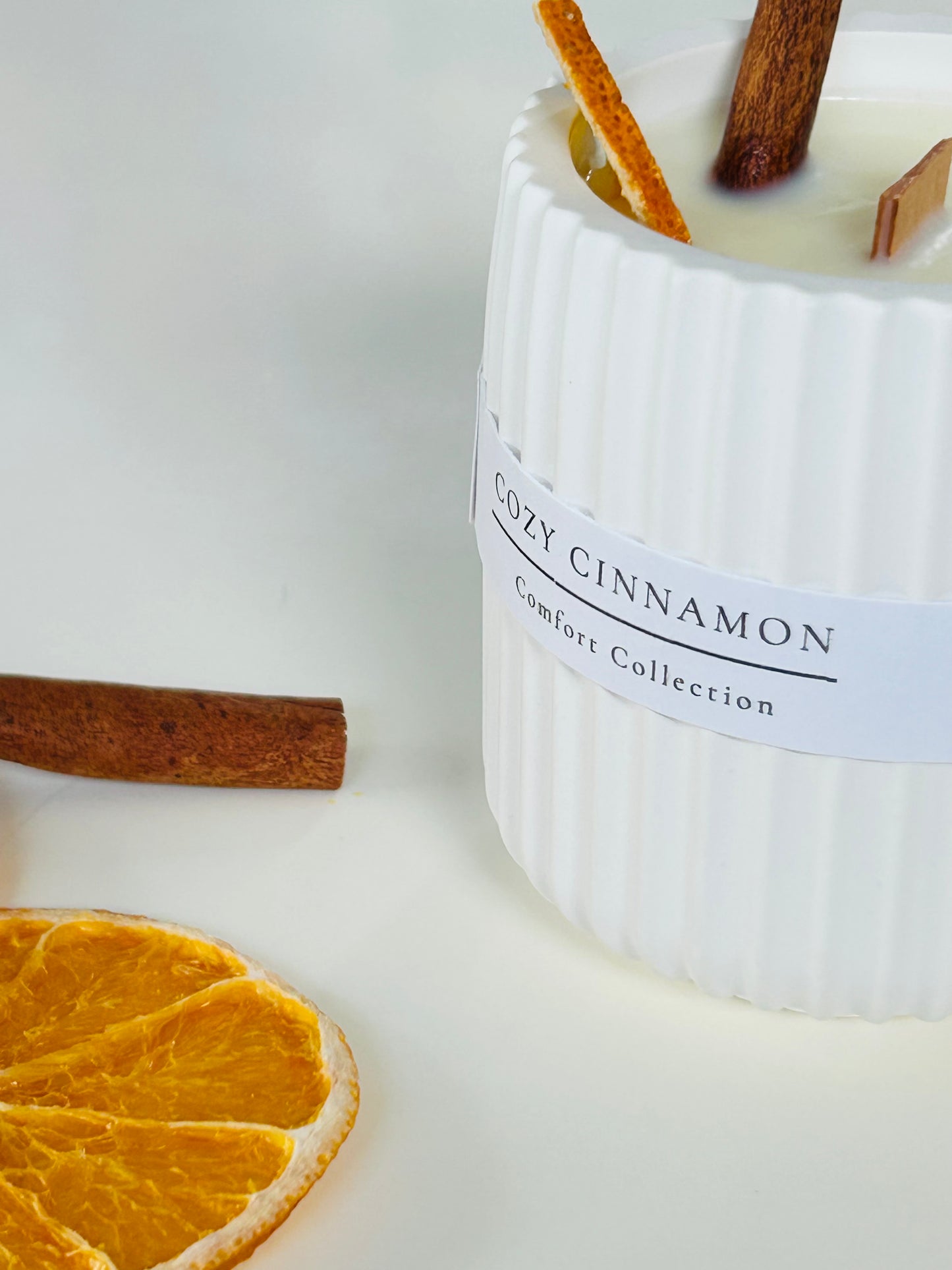 Vela Pequeña Cozy Cinnamon