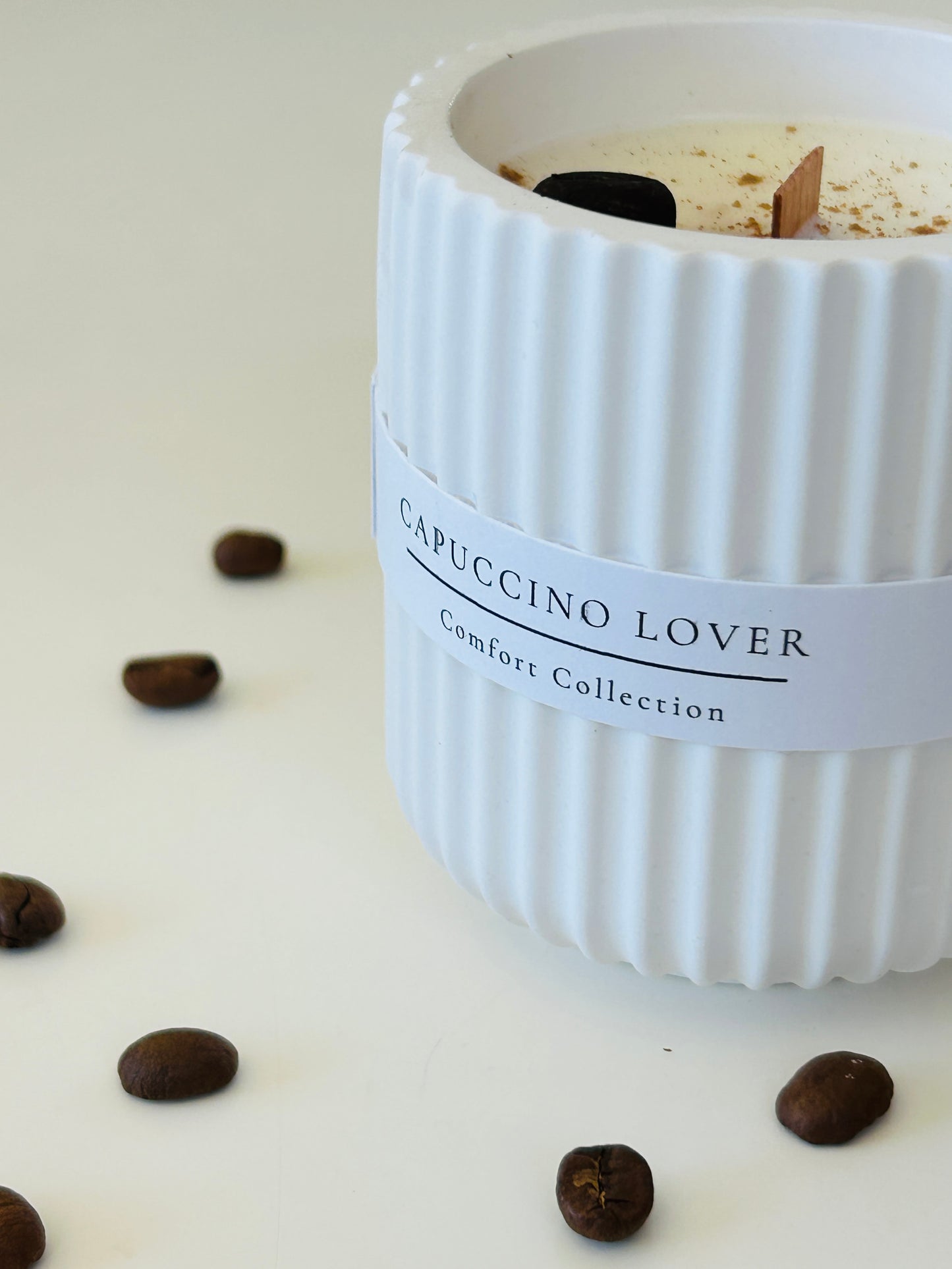 Vela Pequeña Capuccino Lover