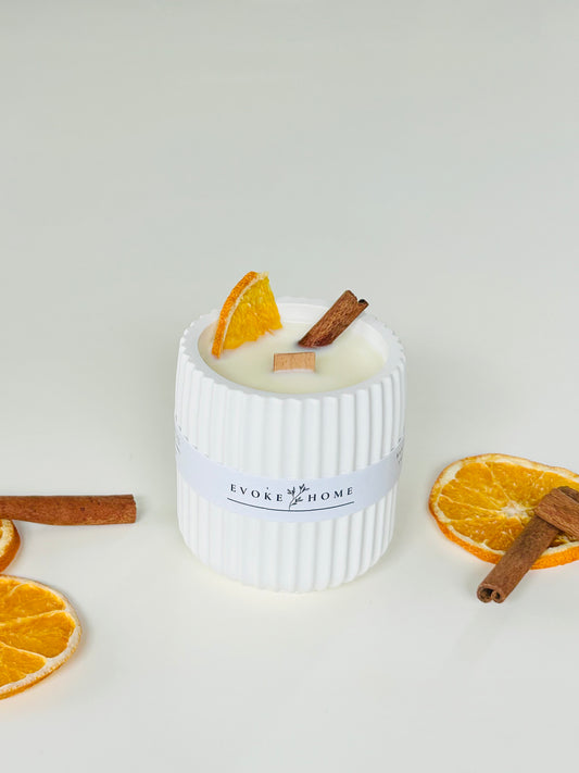 Vela Pequeña Cozy Cinnamon
